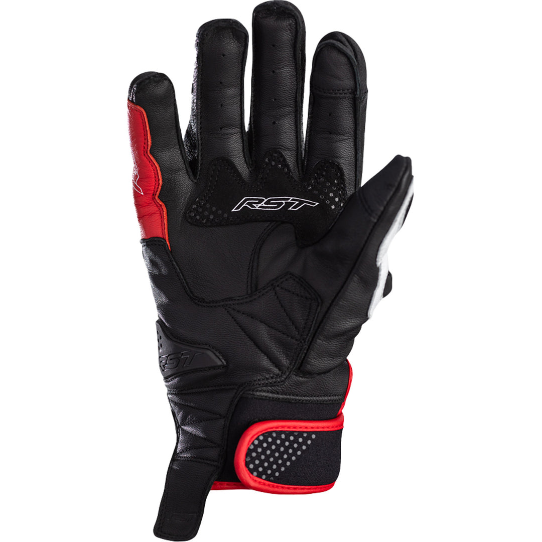 RST Freestyle 2 CE Gloves Black/Red/White - Palm View
