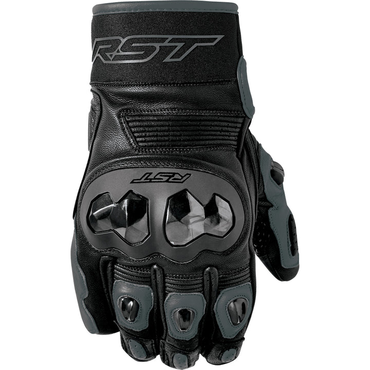 RST Freestyle 3 D3O Gloves Black - Back of Hand View