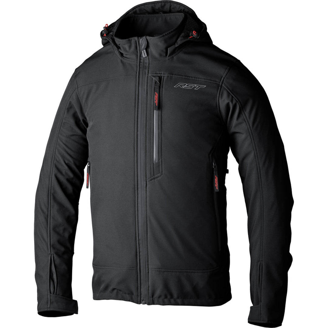 RST Havoc CE Jacket Black - Front View