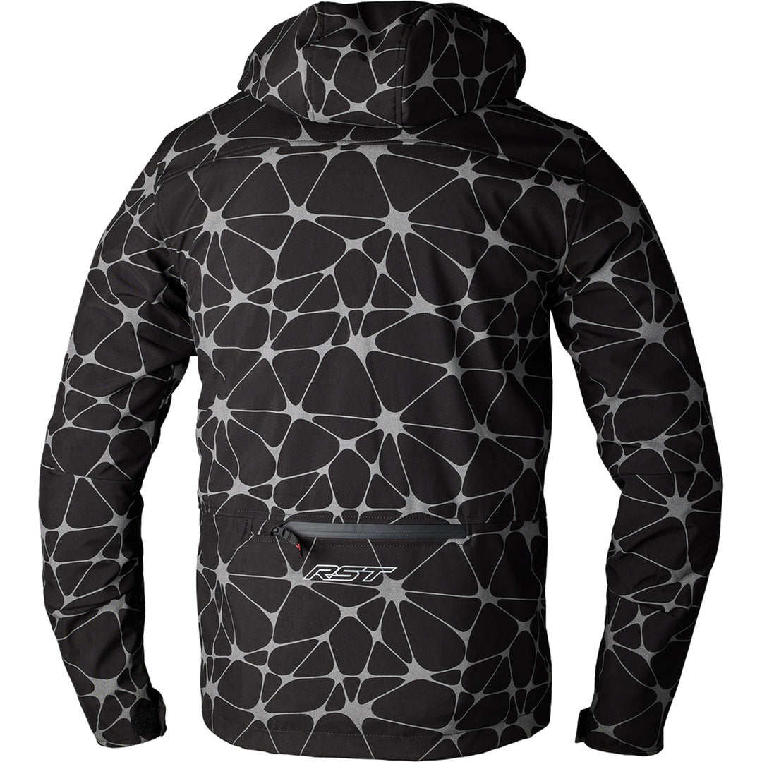 RST Havoc CE Jacket Black/Grey - Rear View
