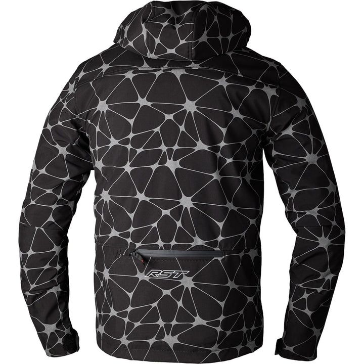 RST Havoc CE Jacket Black/Grey - Rear View