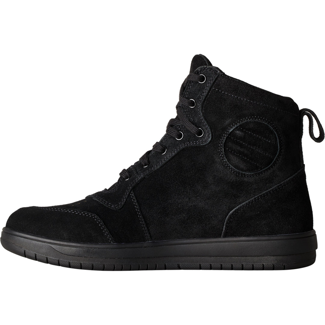 RST Hi-Top Moto CE Sneaker Black Suede - Inner Side View