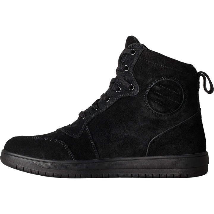 RST Hi-Top Moto CE Sneaker Black Suede - Inner Side View