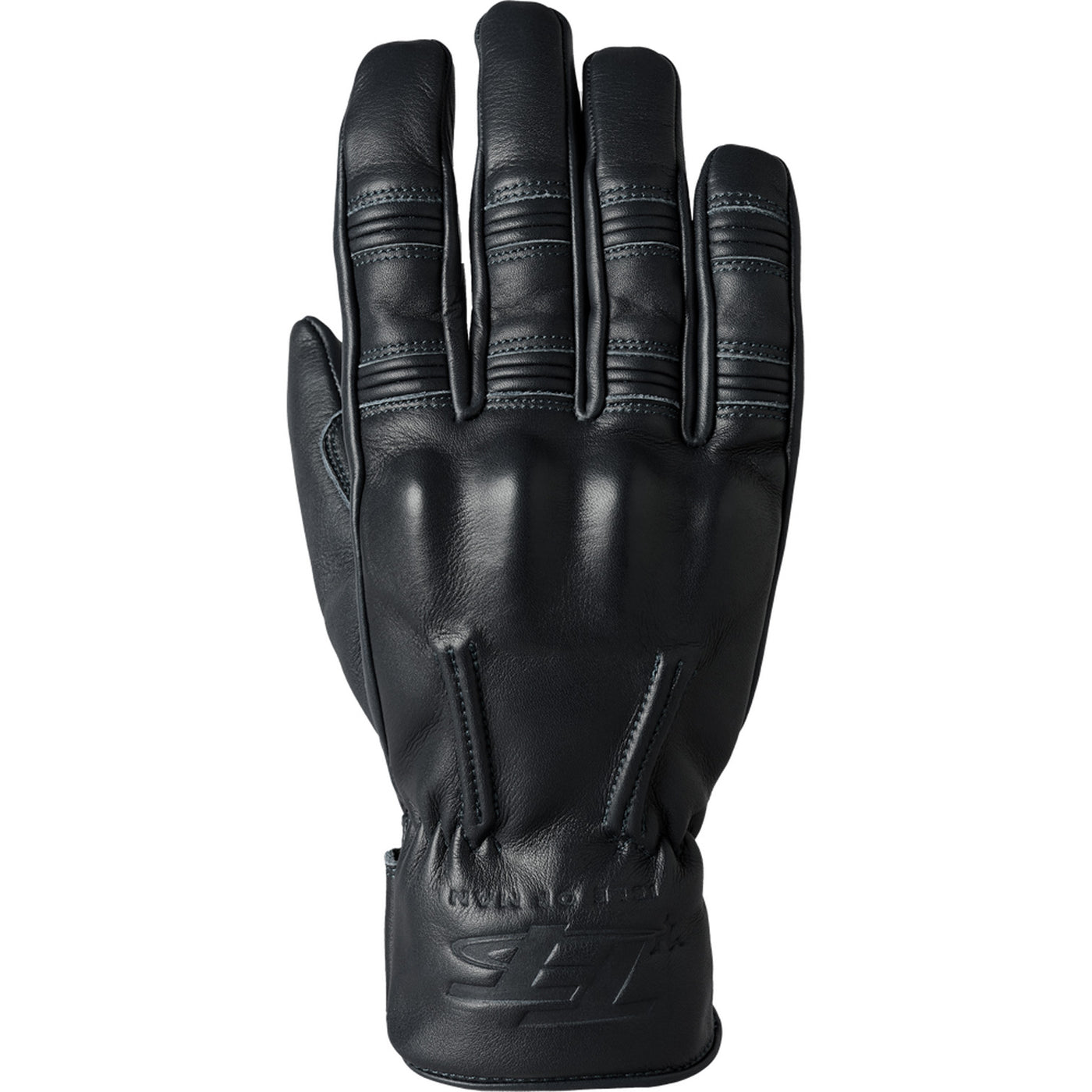 RST Isle of Man TT Hillberry 2 CE Gloves Black - Back of Hand View
