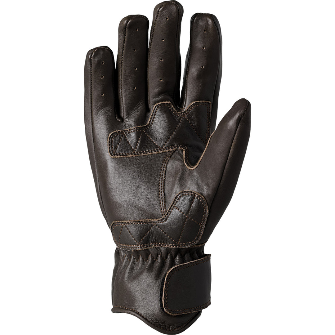 RST Isle of Man TT Hillberry 2 CE Gloves Brown - Palm View