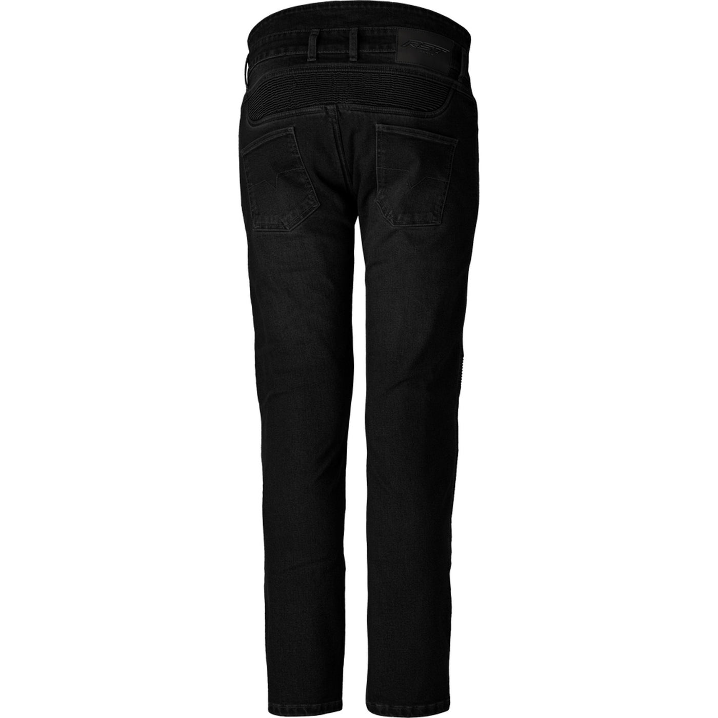 RST Kevlar Tech Pro CE Jeans Solid Black - Rear View