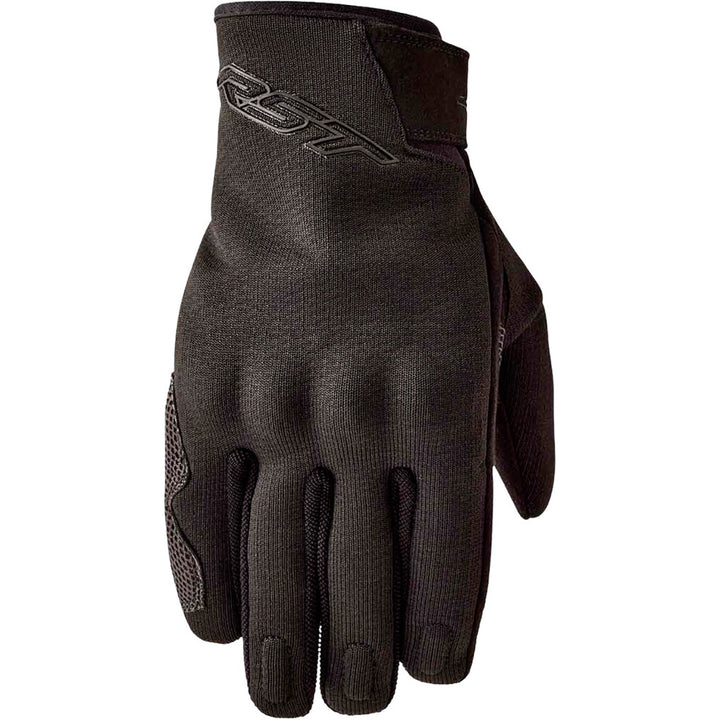 RST K-Sport Waterproof CE Gloves Black - Back of Hand View