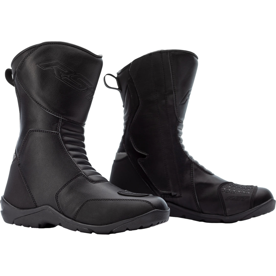 RST Ladies Axiom CE Waterproof Boots Black - Side View of Pair