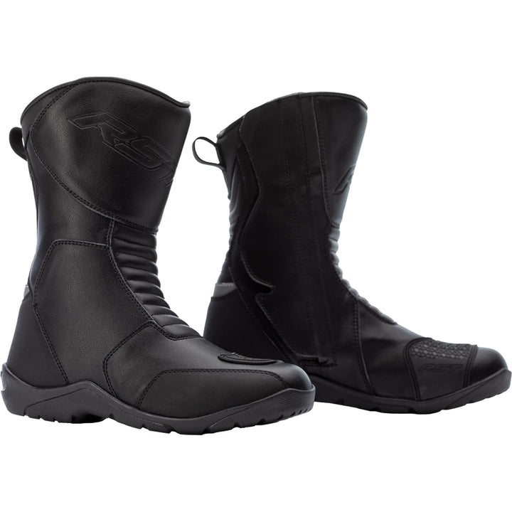 RST Ladies Axiom CE Waterproof Boots Black - Side View of Pair