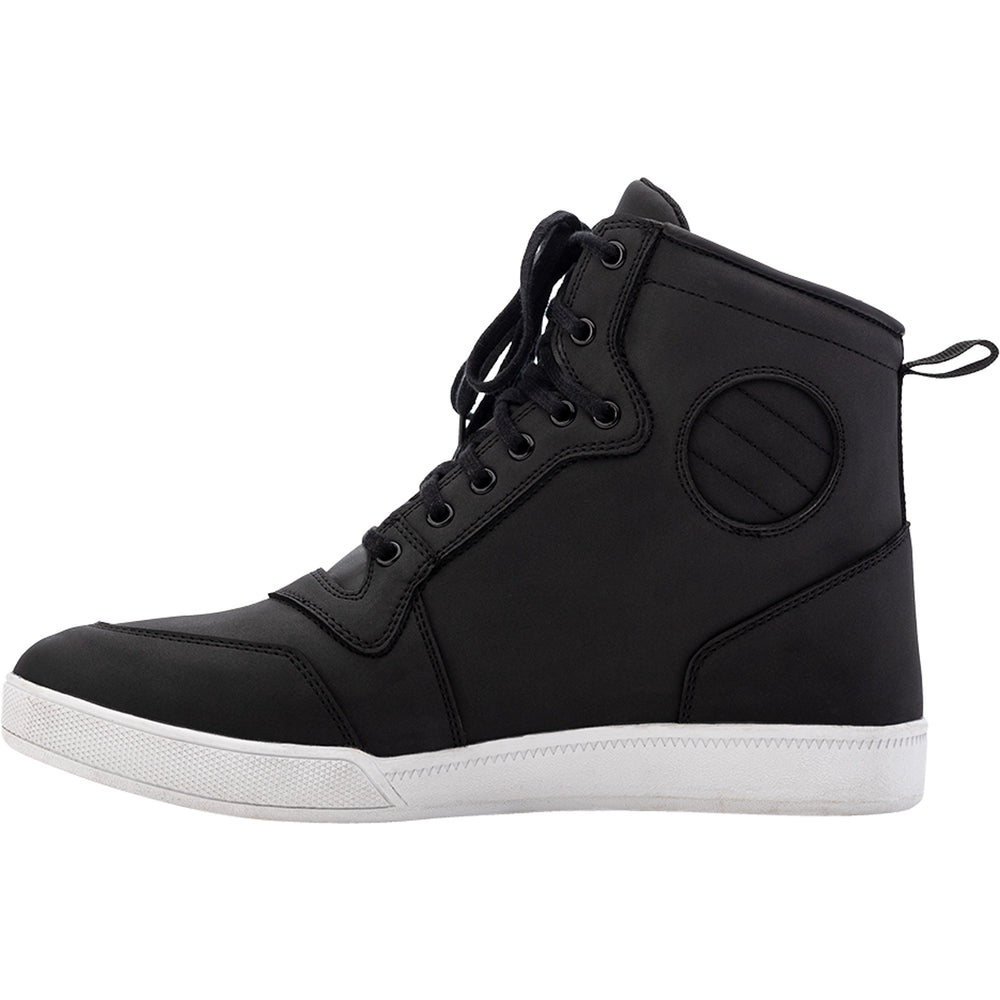 RST Ladies' HiTop Moto CE Waterproof Sneakers Black - Inner Side View