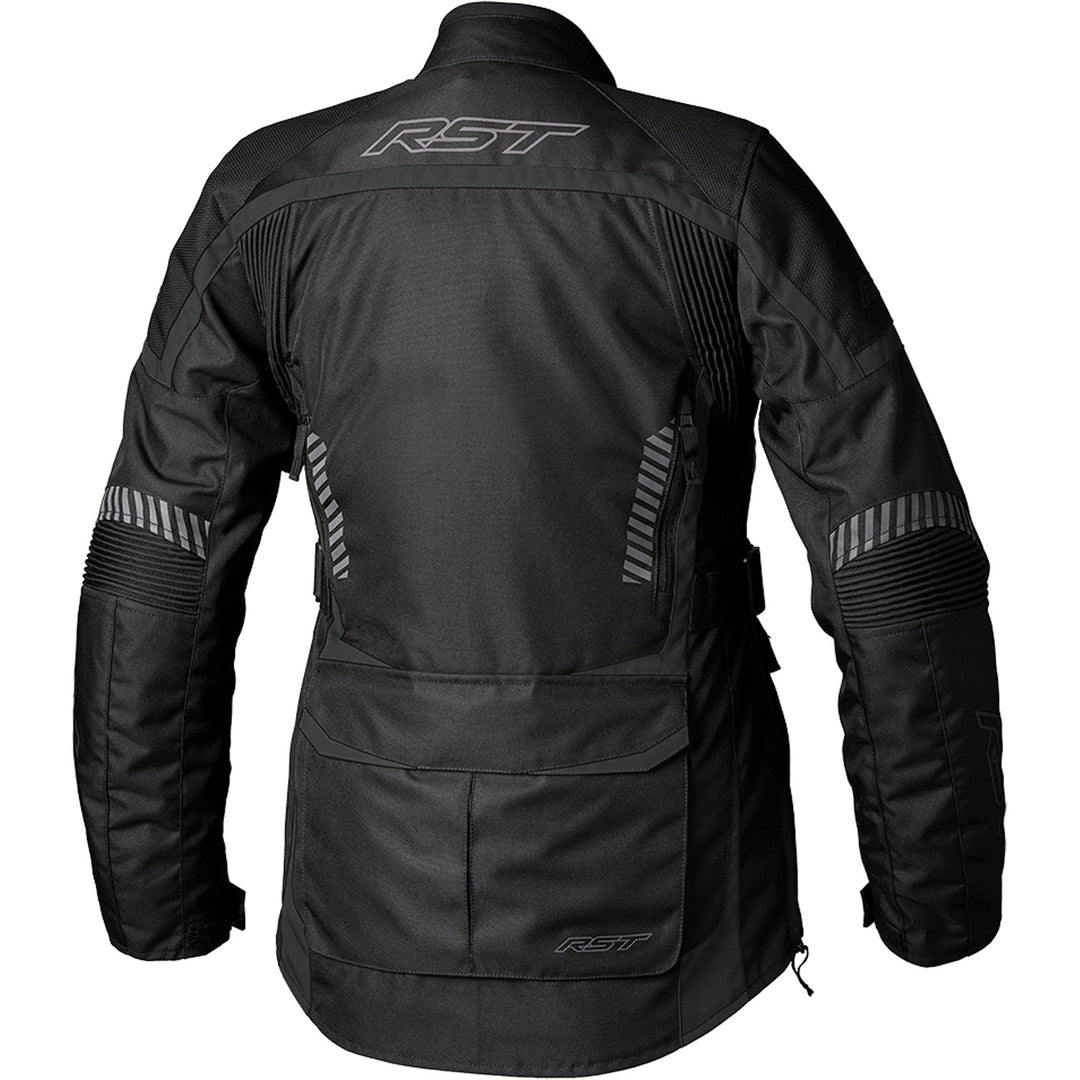 RST Ladies Maverick Evo CE Jacket Black - Rear View