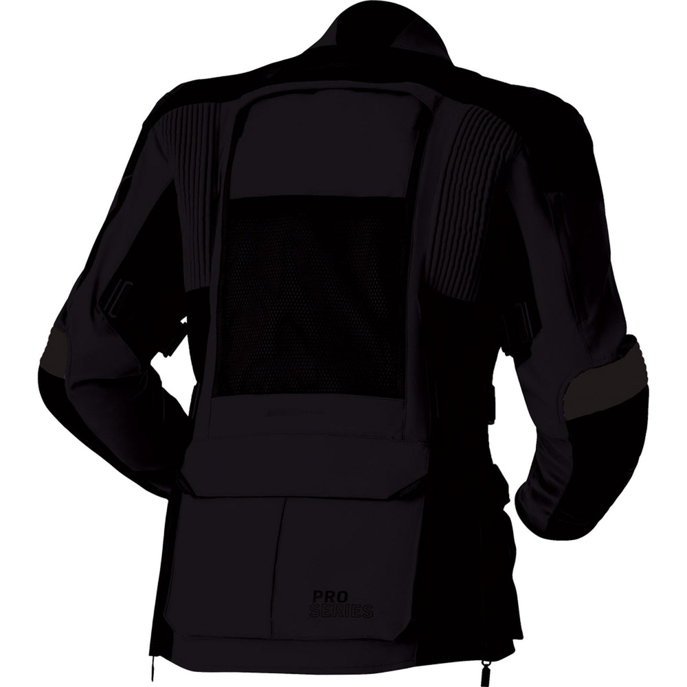RST Ladies' Pro Series Adventure D3O Jacket Black - Rear View
