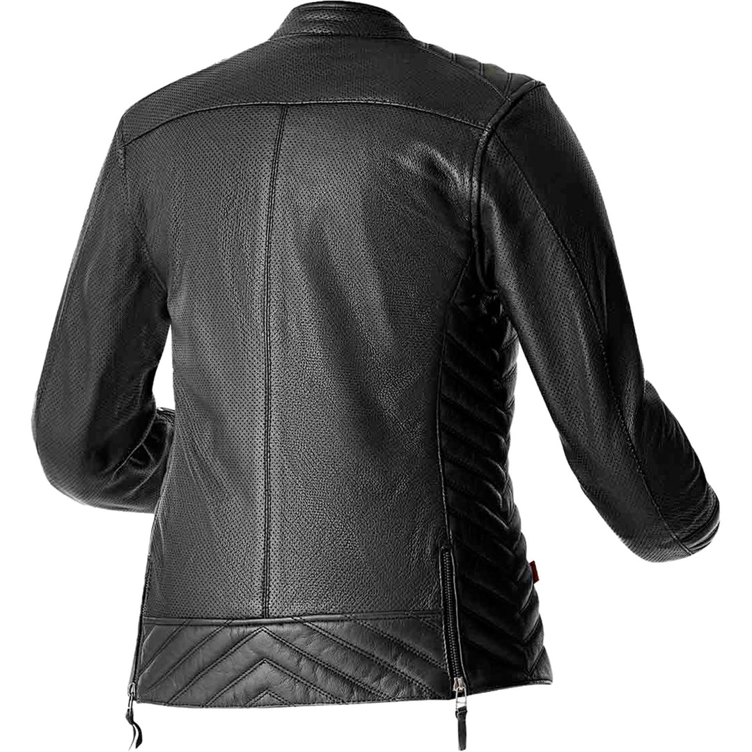 RST Ladies' Roadster Air D3O Leather Jacket Black - Rear View