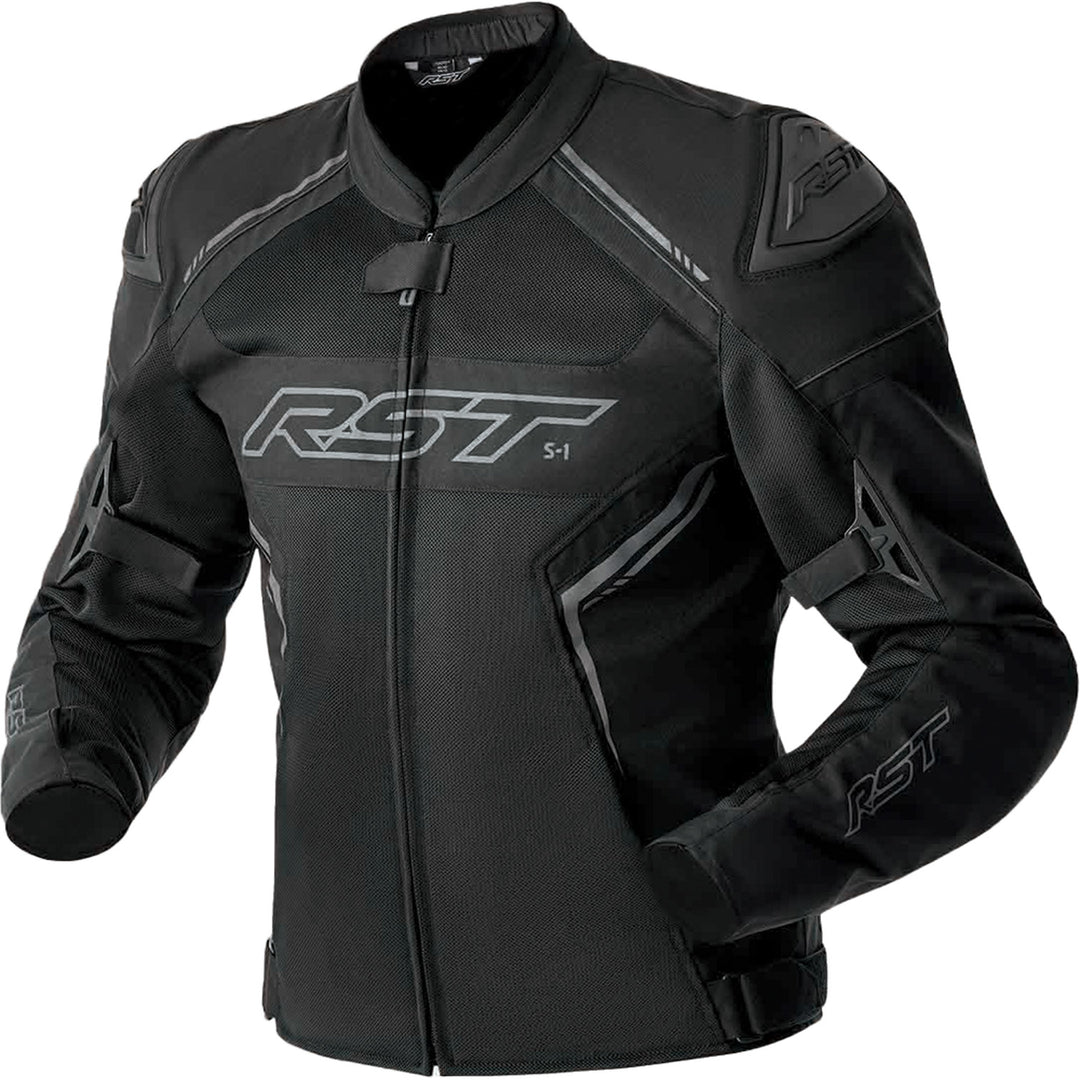 RST Ladies' S1 D3O Mesh Jacket Black - Front View