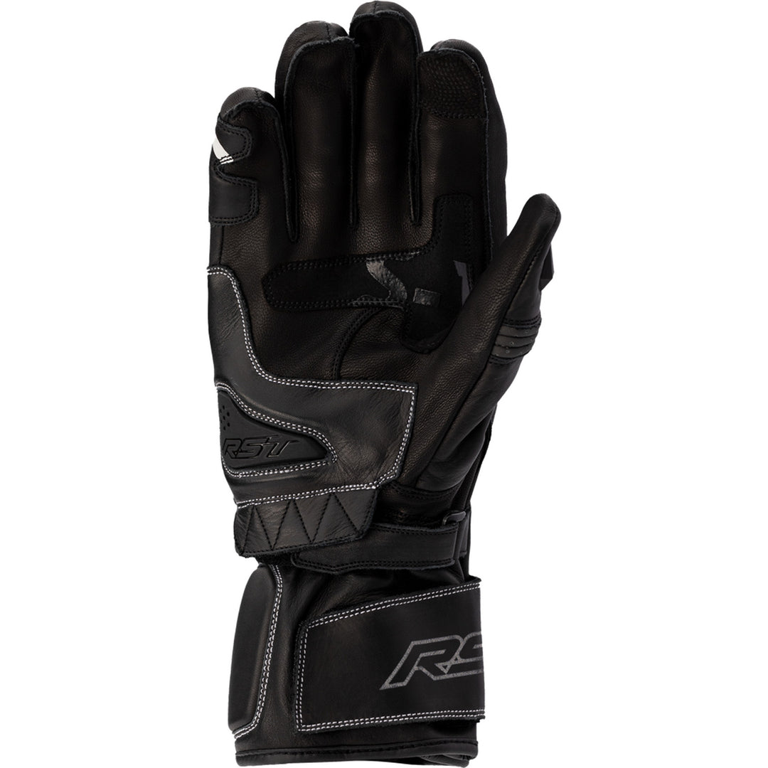 RST Ladies S1 CE Gloves Black/White - Palm View