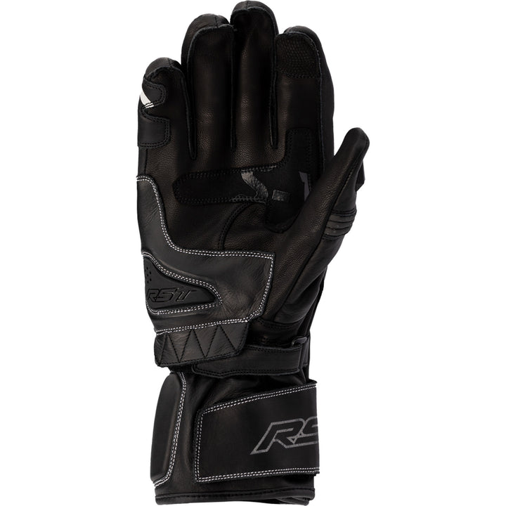 RST Ladies S1 CE Gloves Black/White - Palm View