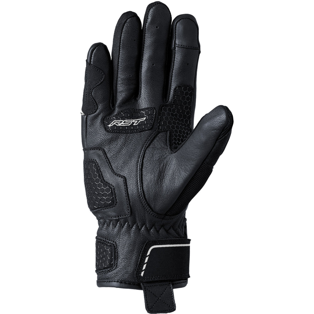 RST Ladies S1 Mesh CE Gloves Black/White - Palm View