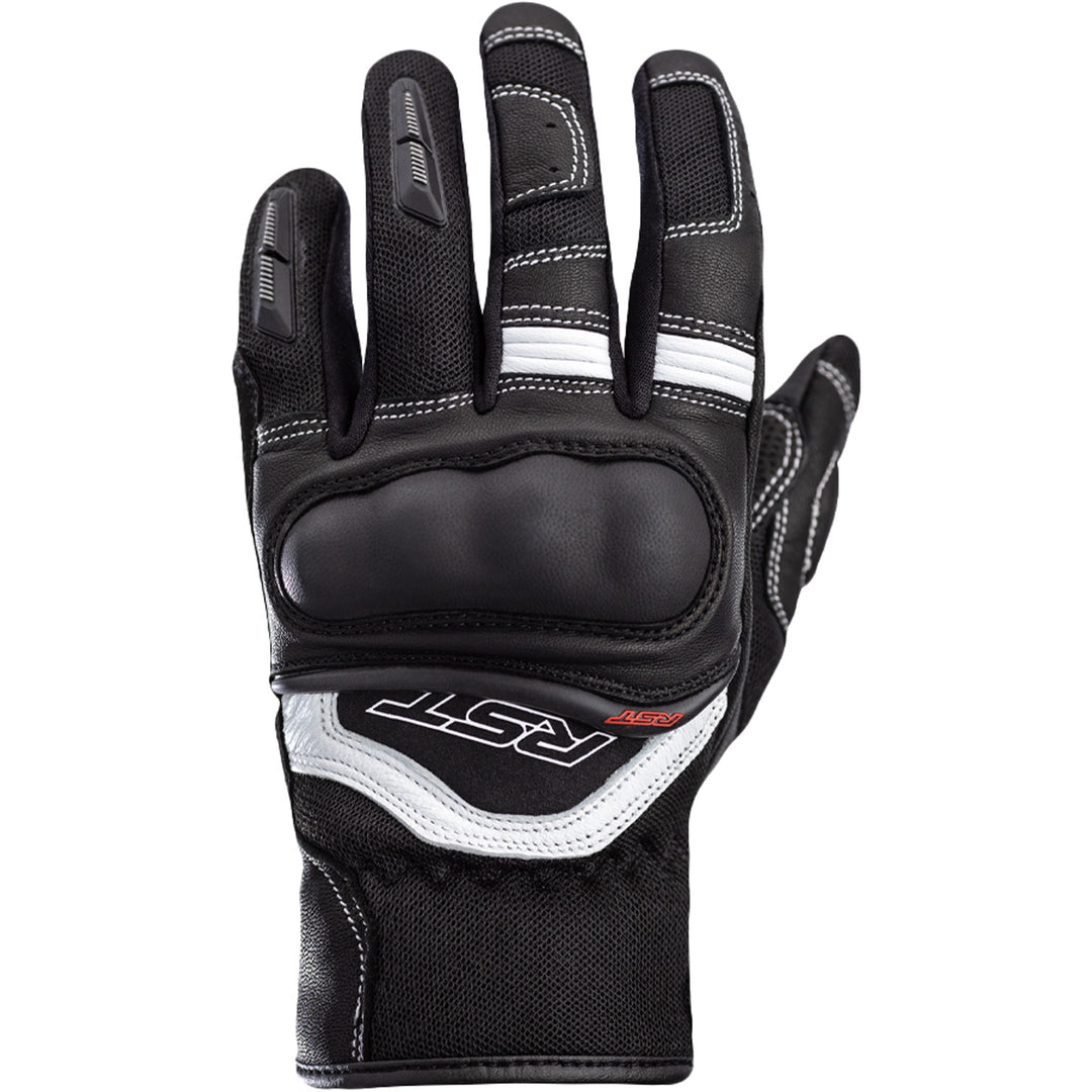 RST Ladies' Urban Air 3 CE Mesh Gloves Black/White - Back of Hand View