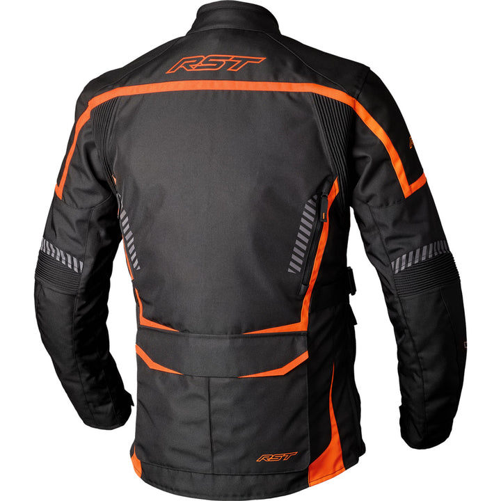 RST Maverick Evo Jacket Black/Orange - Rear View