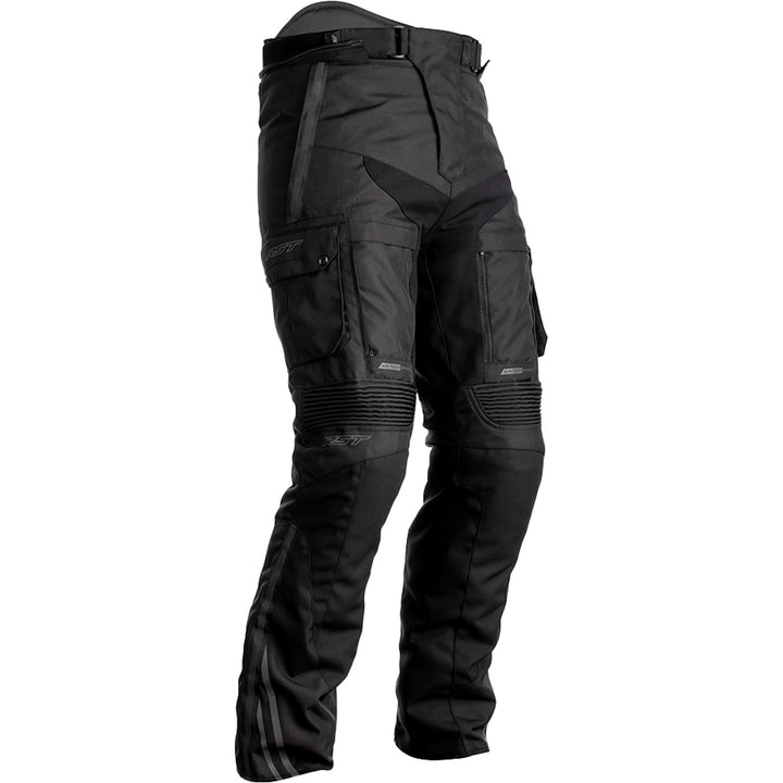 RST Pro Series Adventure-X CE Pants Black/Black - Front View
