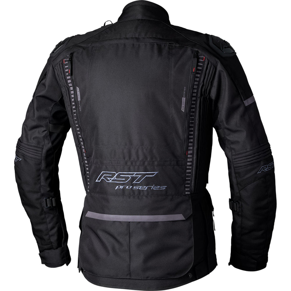 RST Pro Series Ranger CE Jacket Black/Black - Rear View