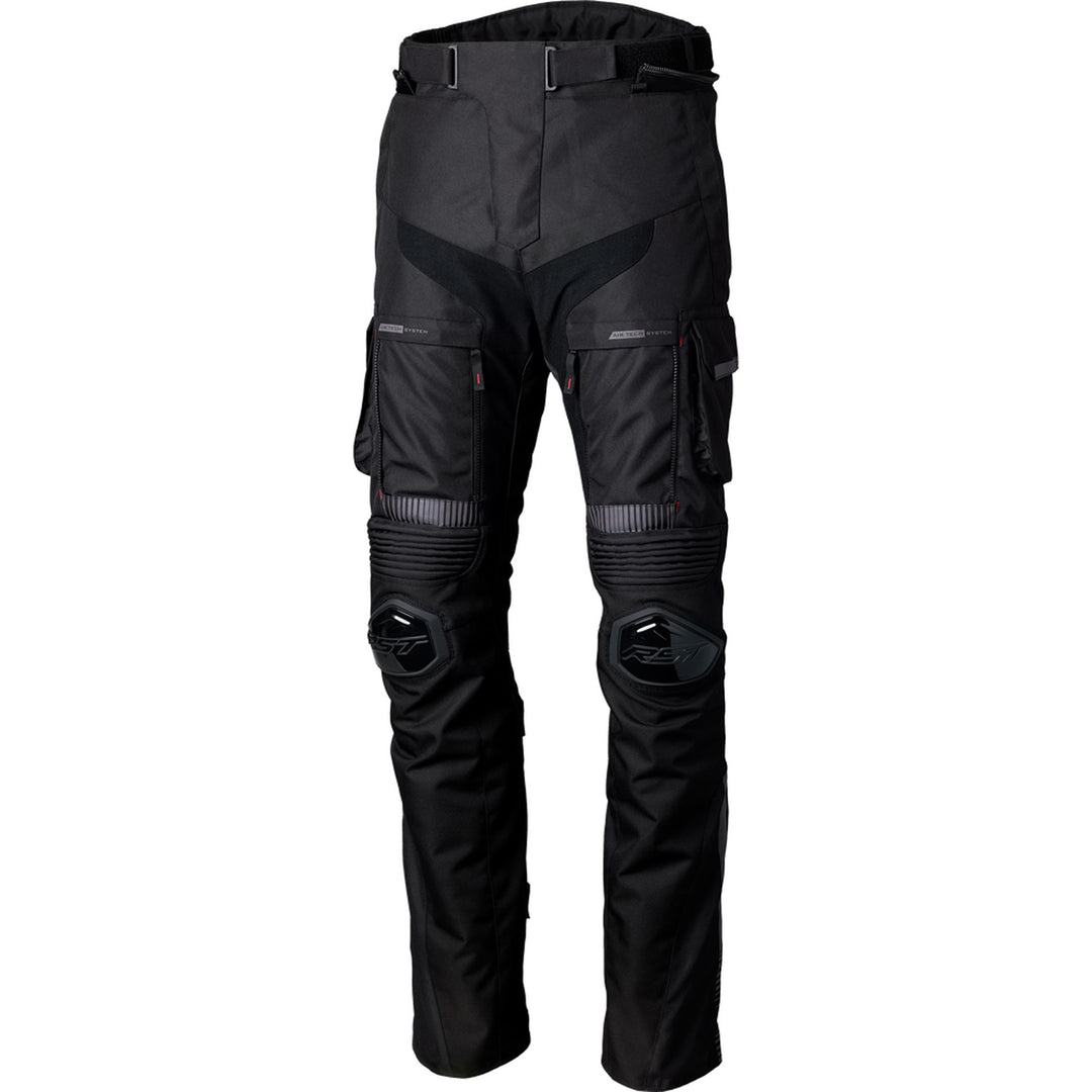 RST Pro Series Ranger CE Pants Black/Black - Front View