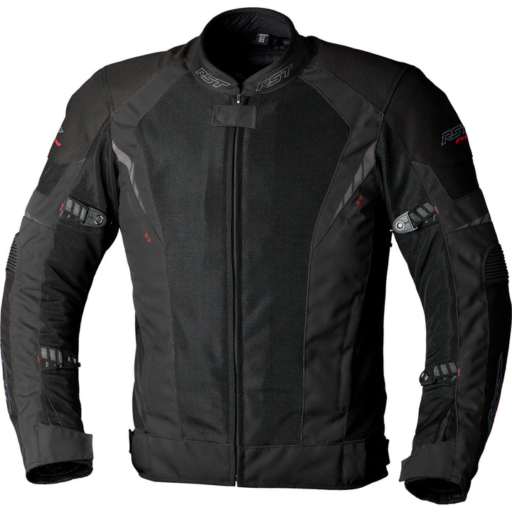 RST Pro Series Ventilator XT CE Jacket Black/Black - Front View