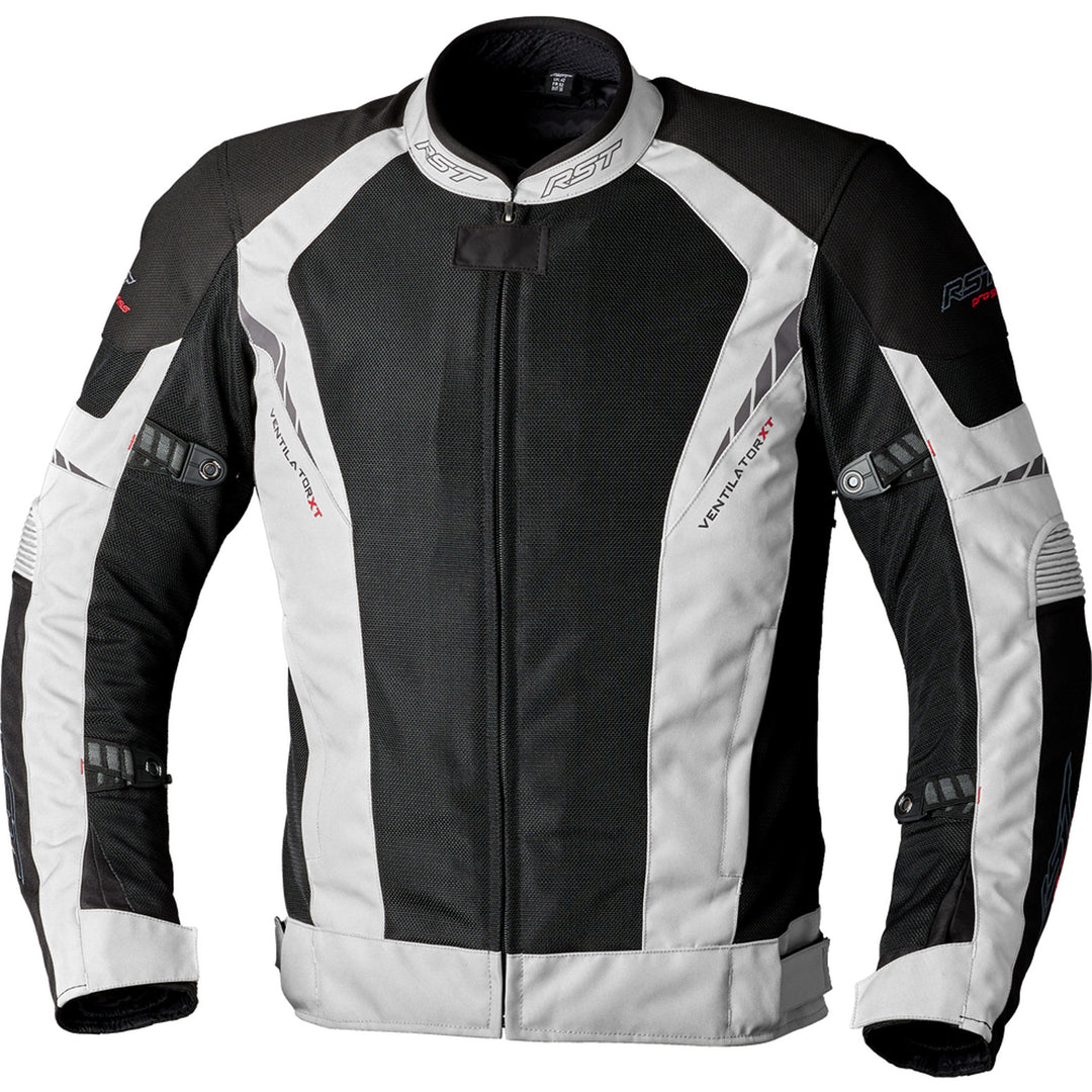 RST Pro Series Ventilator XT CE Jacket Silver/Black - Front View