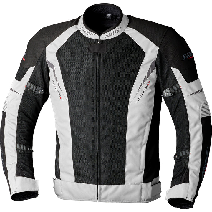 RST Pro Series Ventilator XT CE Jacket Silver/Black - Front View