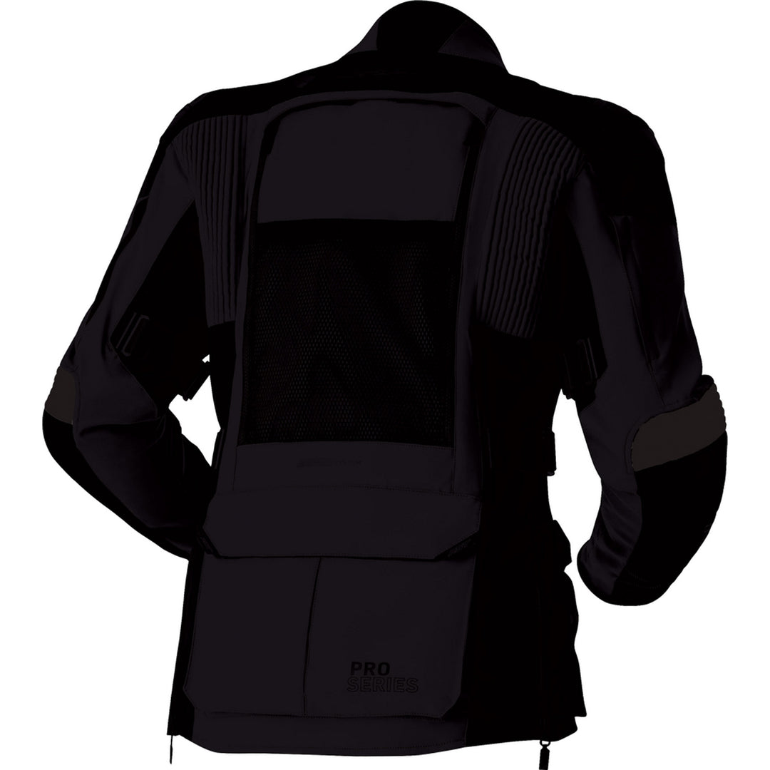 RST Pro Series Adventure D3O Jacket Black - Rear View