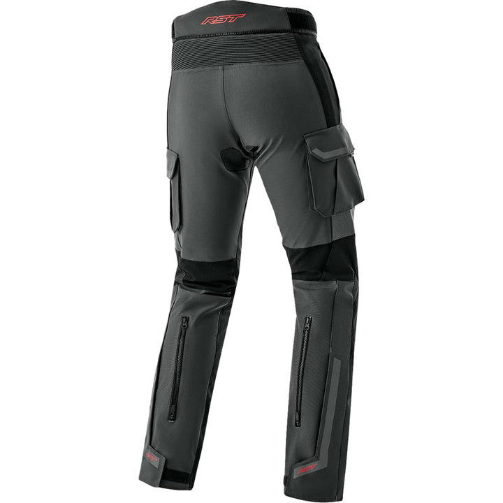 RST Pro Series Adventure D3O Pants Grey/Black - Rear View