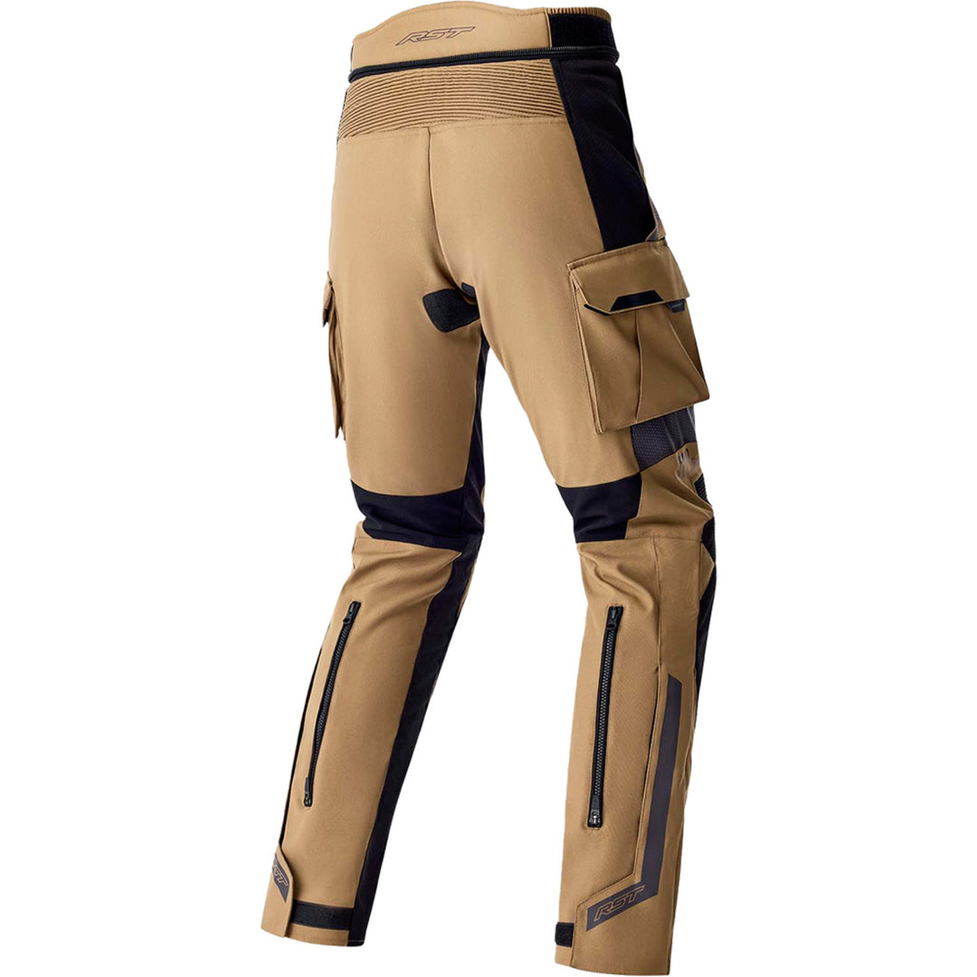 RST Pro Series Adventure D3O Pants Sand/Black - Rear View