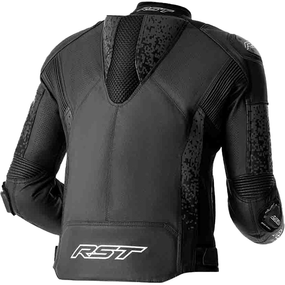 RST Pro Series Supersport-K D3O Leather Jacket Black - Rear View