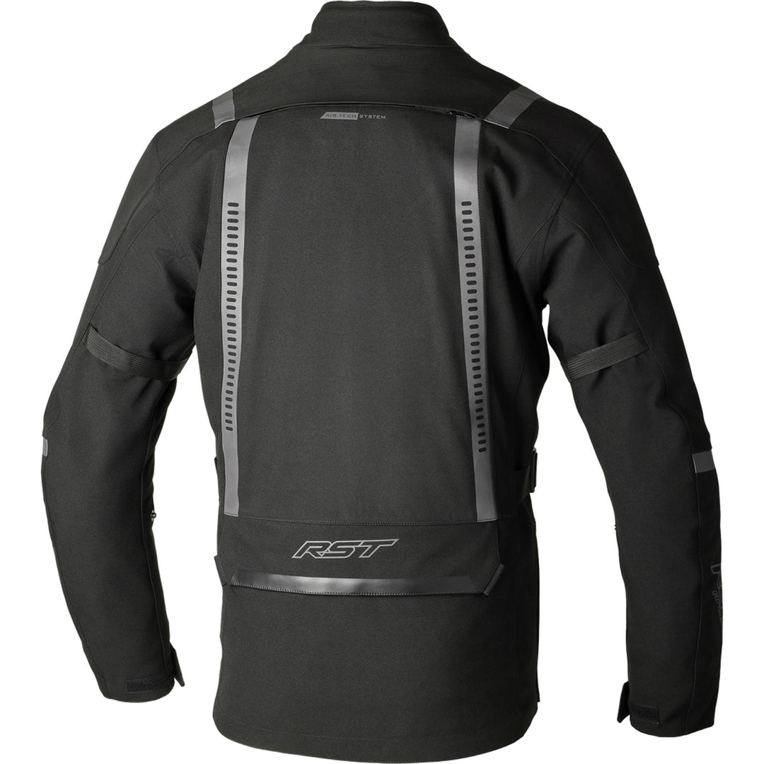 RST Pro Series Vulcan CE Textile Jacket Black - Rear View