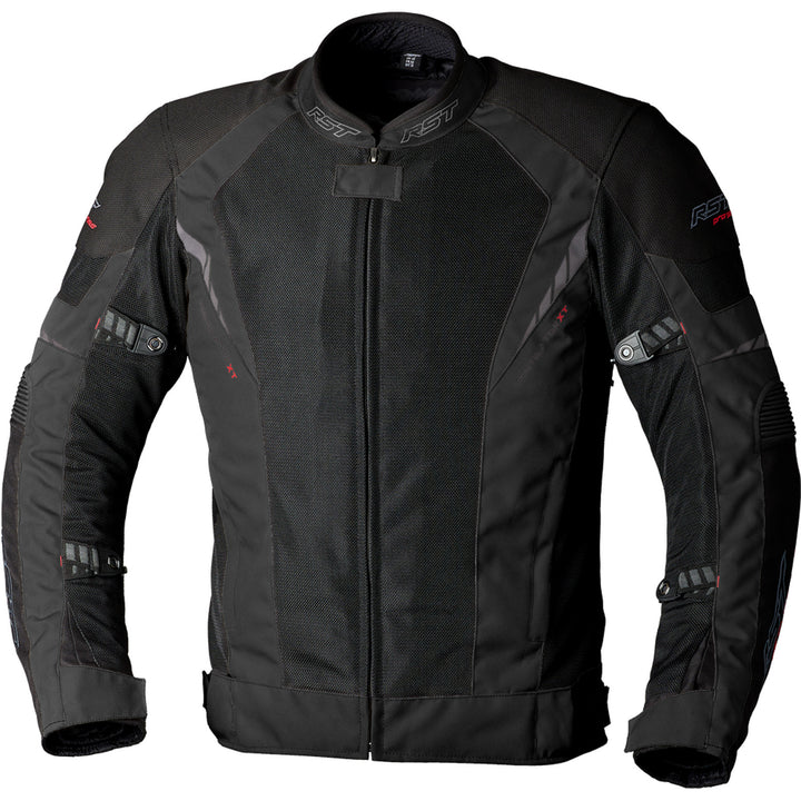 RST Pro Series Ventilator D3O Jacket Black - Front View