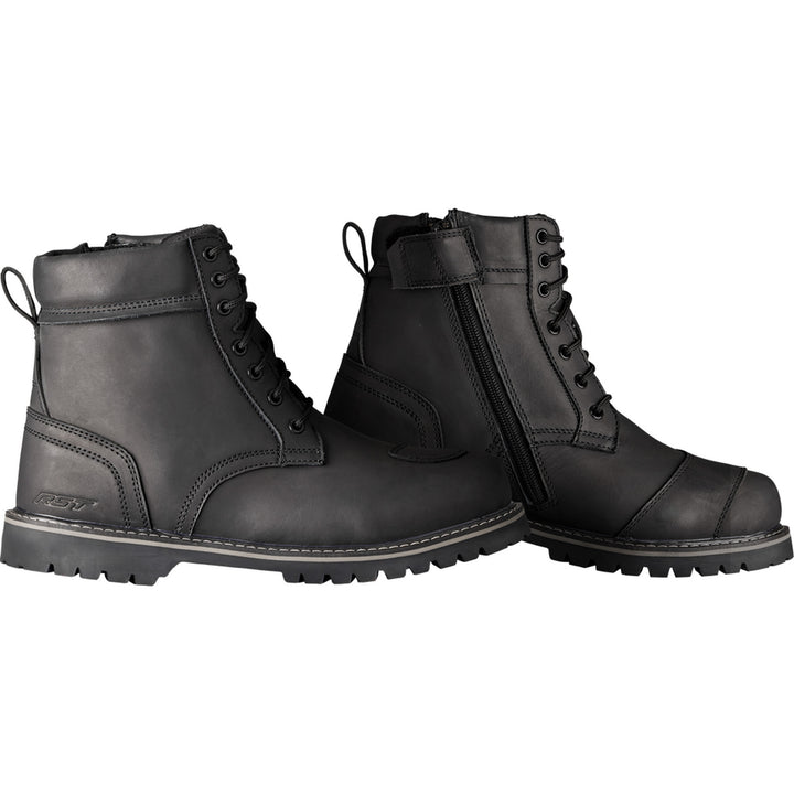RST Roadster 3 CE Waterproof Boots Black - Side View of Pair