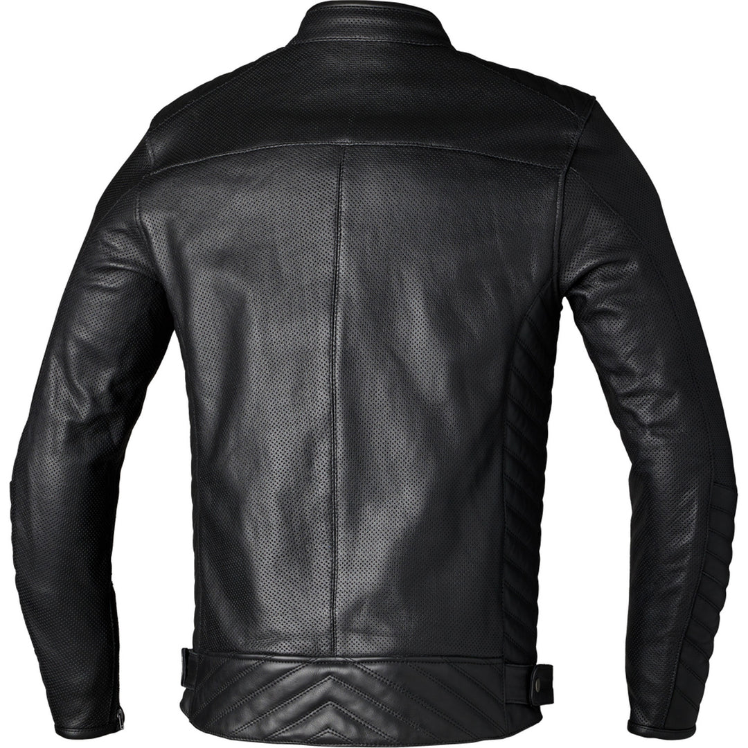 RST Roadster Air CE Leather Jacket Black - Rear View