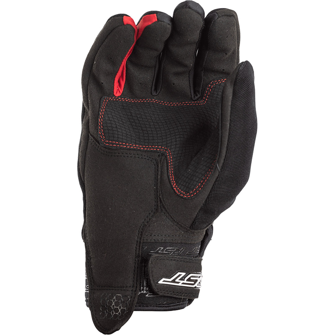 RST Rider CE Gloves Black/Red - Palm View