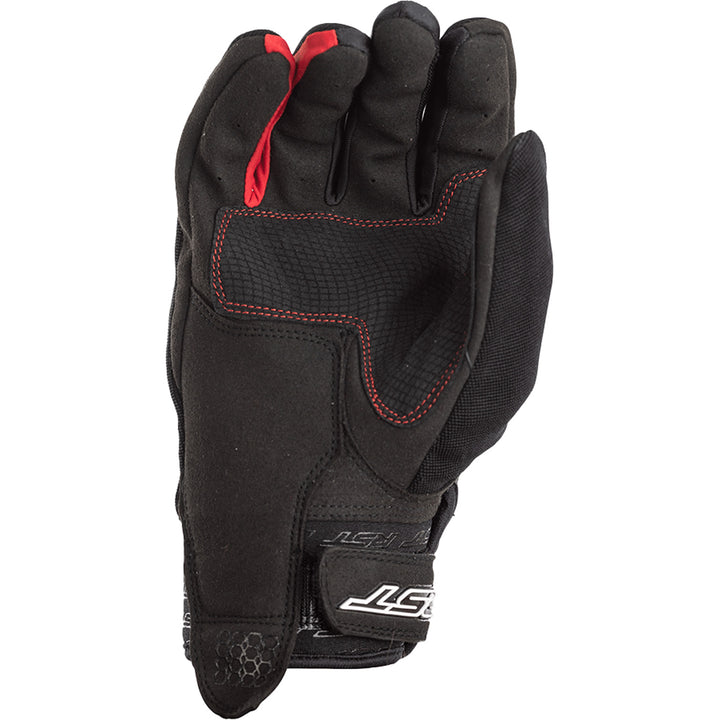 RST Rider CE Gloves Black/Red - Palm View