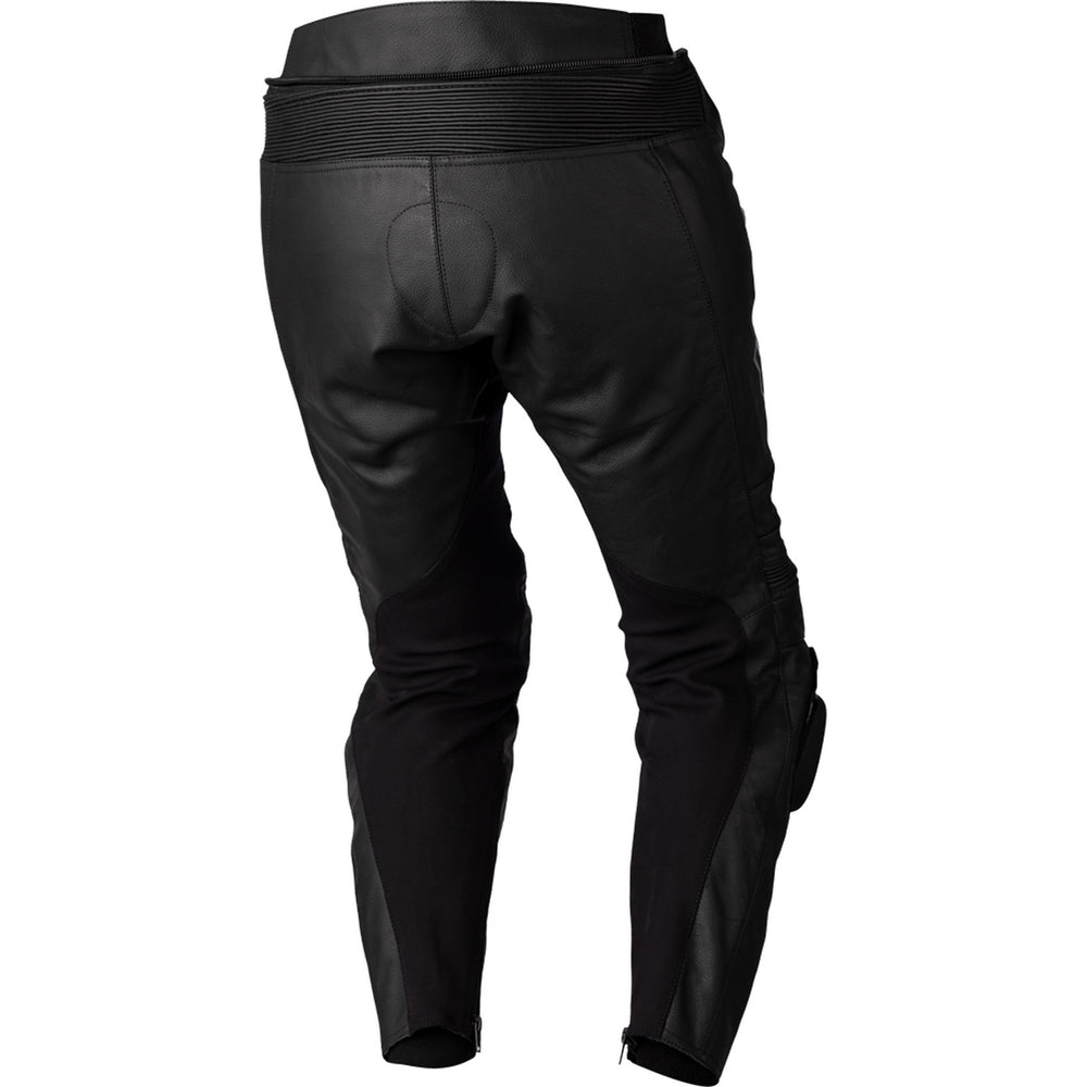RST S1 CE Leather Pants Black/Black - Rear View