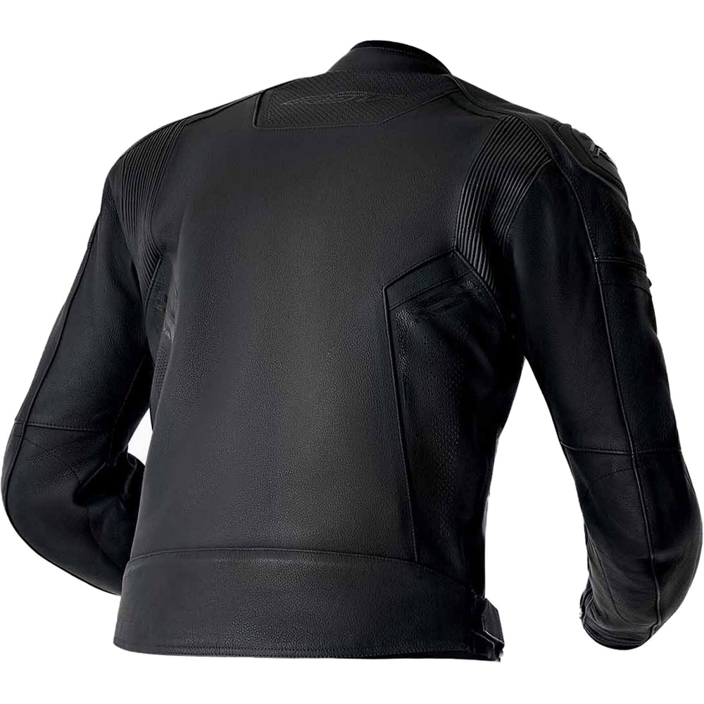 RST S1 D3O Leather Jacket Black - Rear View