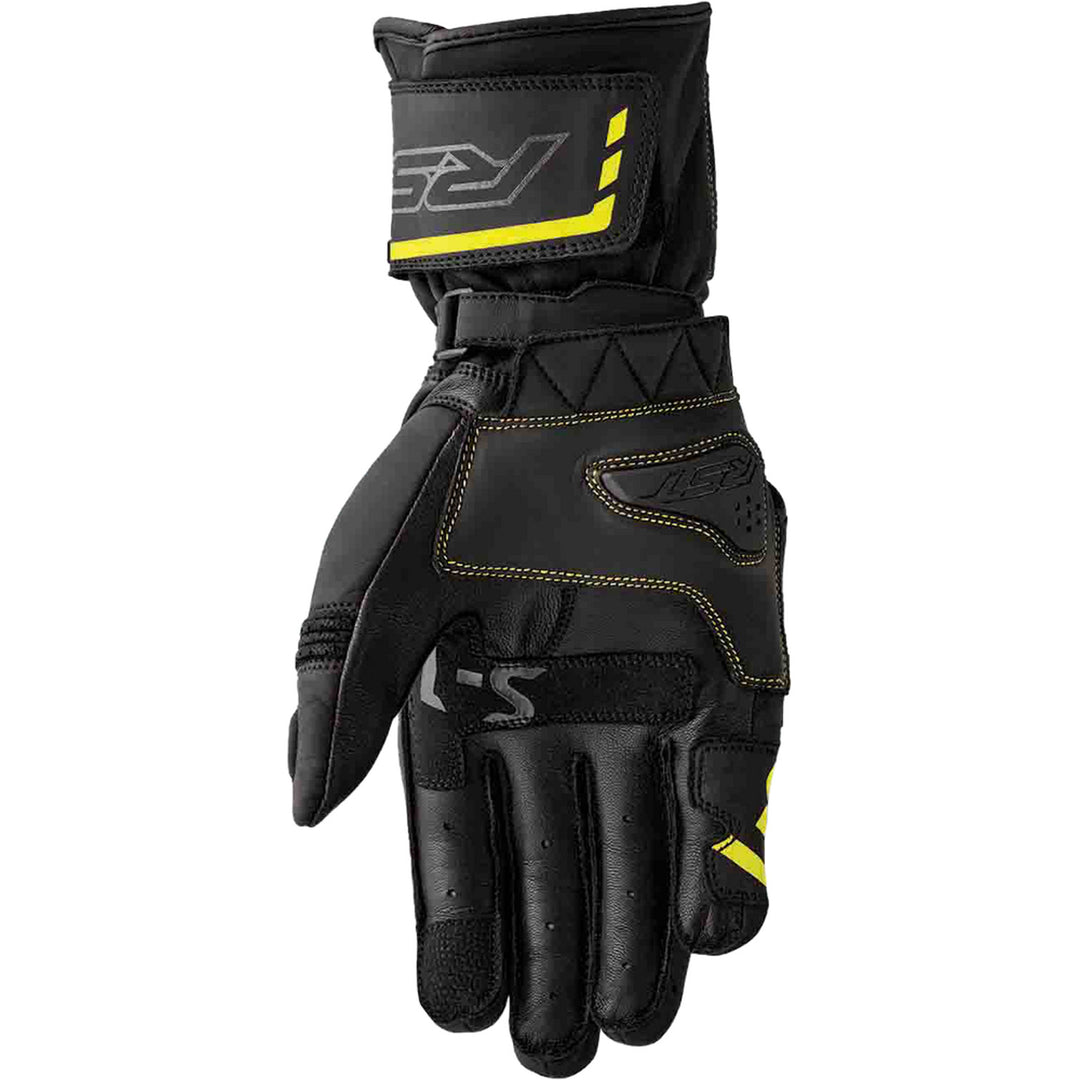 RST S1 Gloves Black/Flo Yellow - Palm View