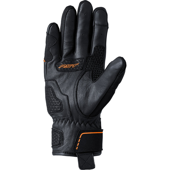 RST S1 Mesh CE Gloves Black/Neon Orange - Palm View