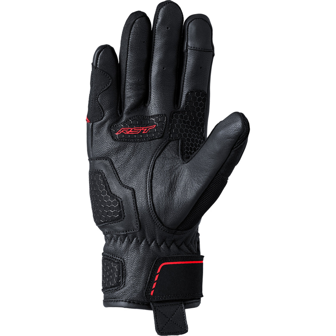 RST S1 Mesh CE Gloves Black/Red - Palm View