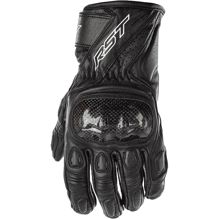 RST Stunt III CE Gloves Black - Back of Hand View