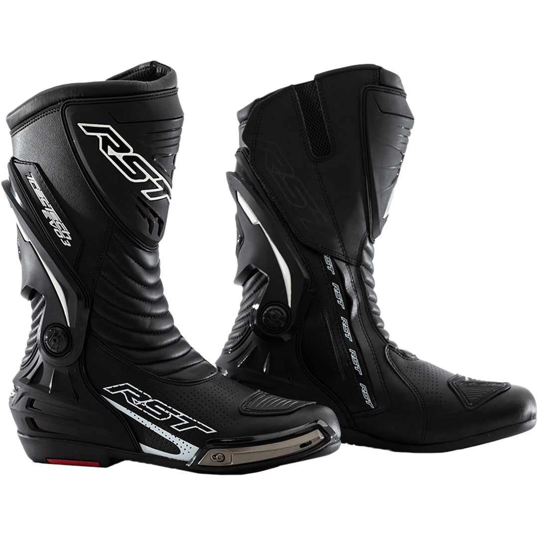 RST Tractech Evo III Sport CE Boots Black/Black - Side View of Pair