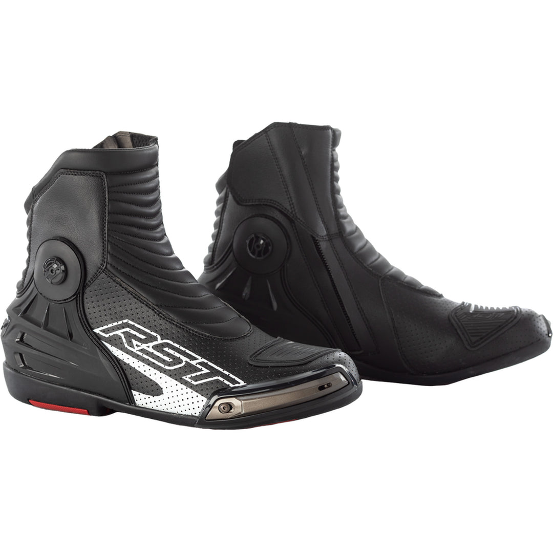 RST Tractech Evo III Short CE Boots Black - Side View of Pair