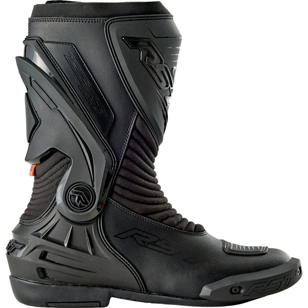 RST TracTech Evo D3O Waterproof Boots Black - Outer Side View