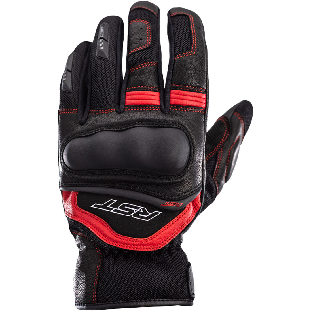 RST Urban Air 3 Mesh CE Gloves Black/Red - Back of Hand View