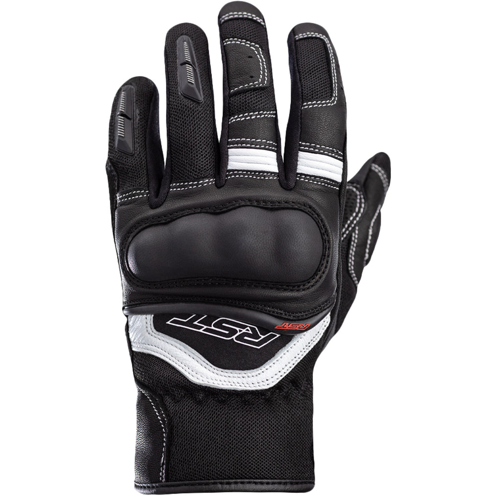 RST Urban Air 3 Mesh CE Gloves Black/White - Back of Hand View
